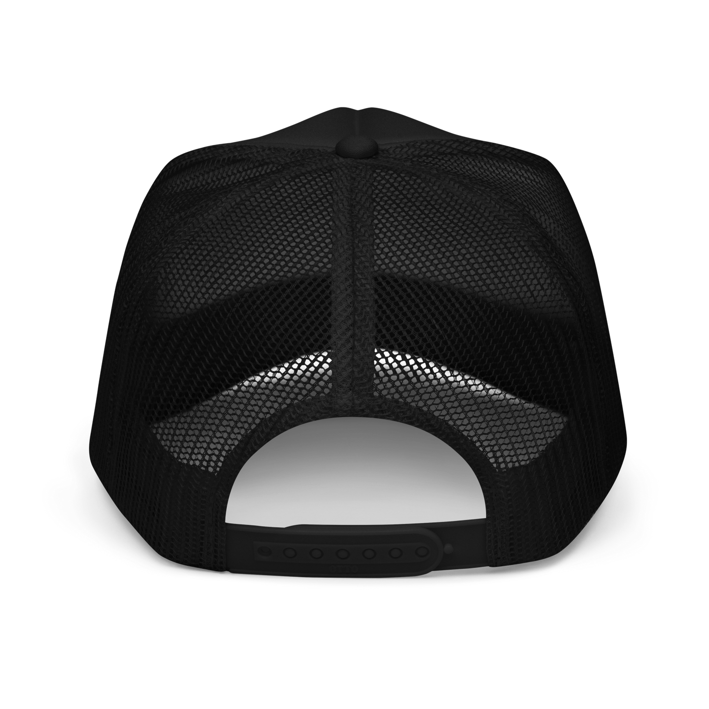 Foam Trucker Hat w/BeYou Apparel Official Logo (Black & Green)